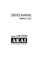 Akai AM-2950-Service-Manual 